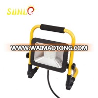 outdoor portable 5000 lumen SLFAP53-WT 20w led flood light rechargeable for camping