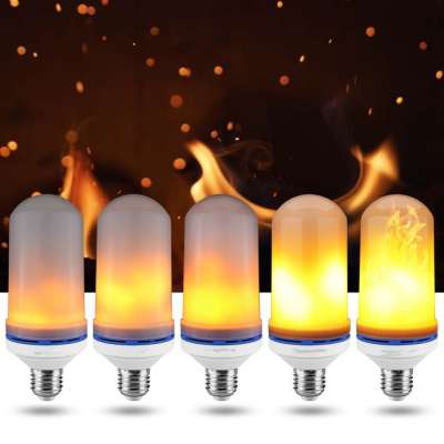 Home Decorative Effect Fire Lamps E26 E27 Led Flickering Flame Bulb LED Flame Light Bulbs LED flame lamp For Party Festival