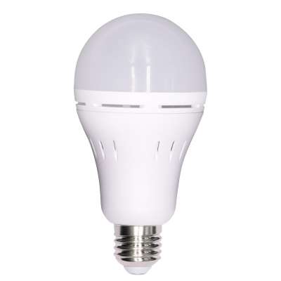 AC85-265V Automatic Charging 7w 9w 12w 15w E27 Intelligent Emergency Rechargeable LED bulb  raw material China suplier